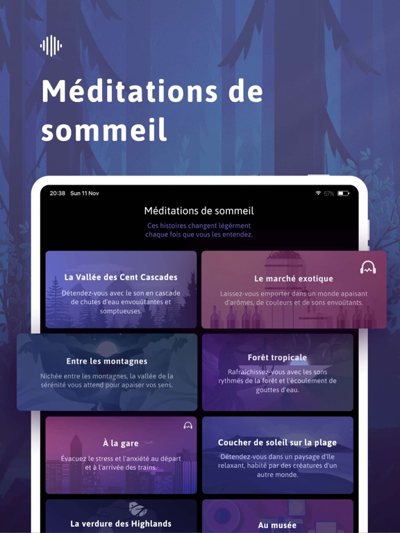 Screenshot #6 pour Sleep: Sommeil et Meditation