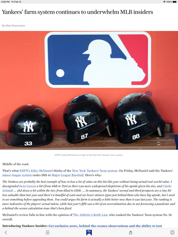 Screenshot #4 pour NJ.com: New York Yankees News