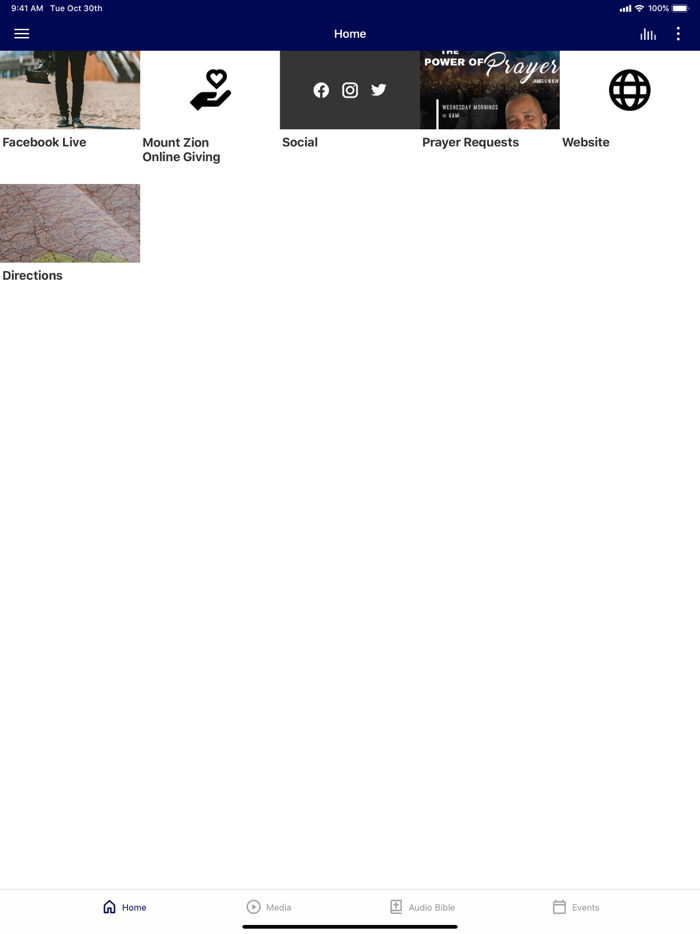 The Mount Zion Baptist Church