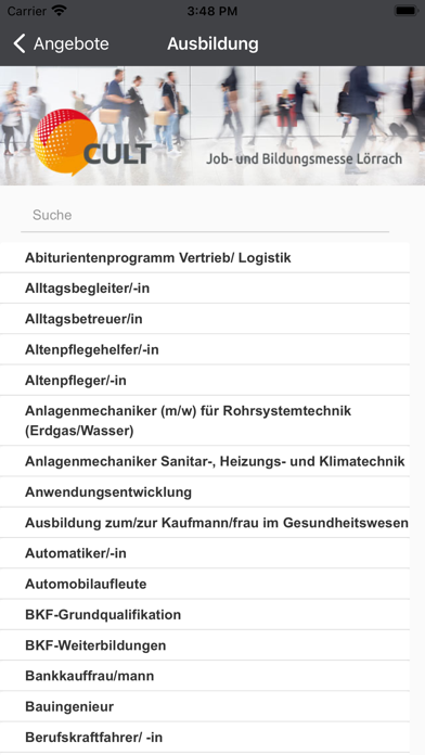 CULT – Bildungsmesse Lörrach Screenshot