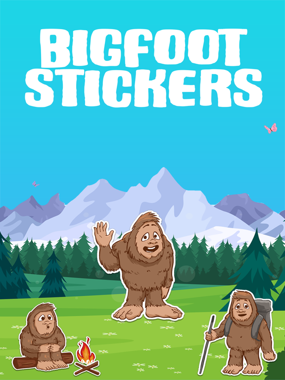 Screenshot #4 pour Bigfoot Stickers