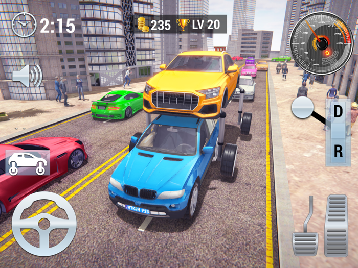 Elevated Car Crash Driver 2020