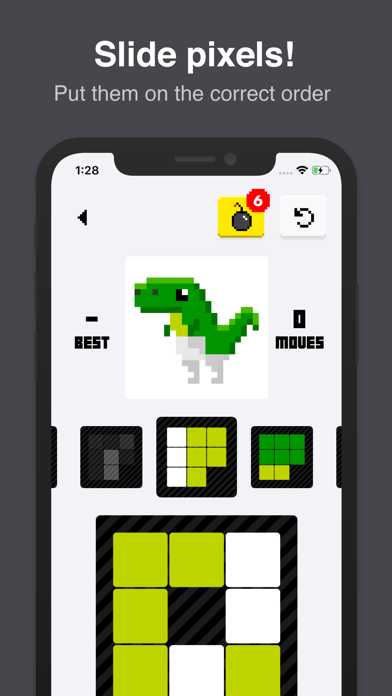 Sliding Pixel Art Puzzle Colorのおすすめ画像1