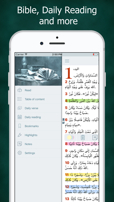 Screenshot #2 pour Arabic Audio Bible Scripture