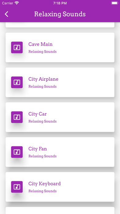 Sleep Sounds - Relax Sounds Screenshot
