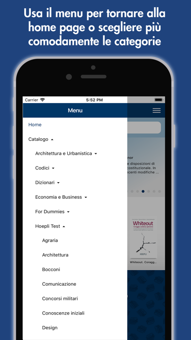 Catalogo Hoepli Screenshot