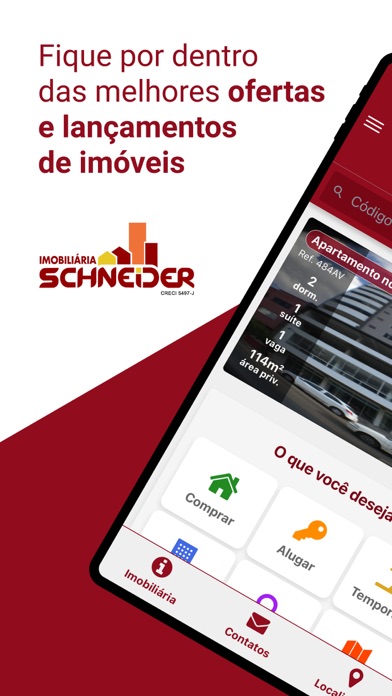Imobiliária Schneider Screenshot
