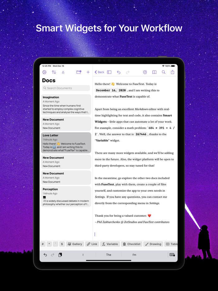 FuseText – Text Editor