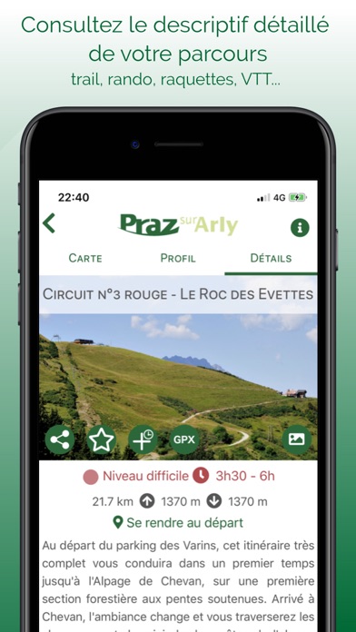 Praz sur Arly Sports et Nature Screenshot