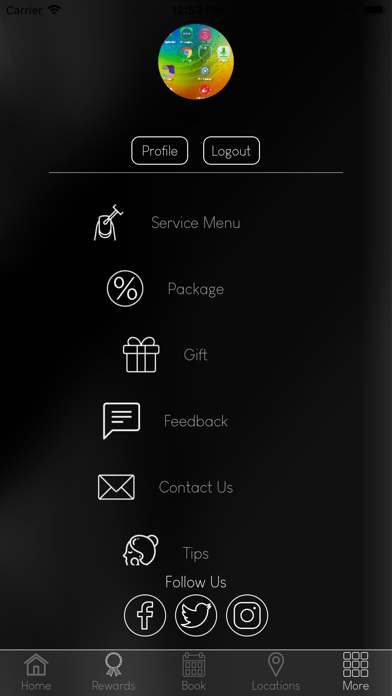 Urban Male Lounge UML Screenshot