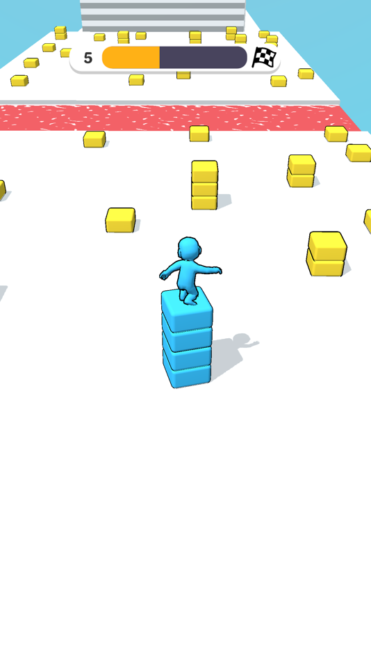 #2. Stack And Run! (iOS) 来自: Nomadic Bear Games