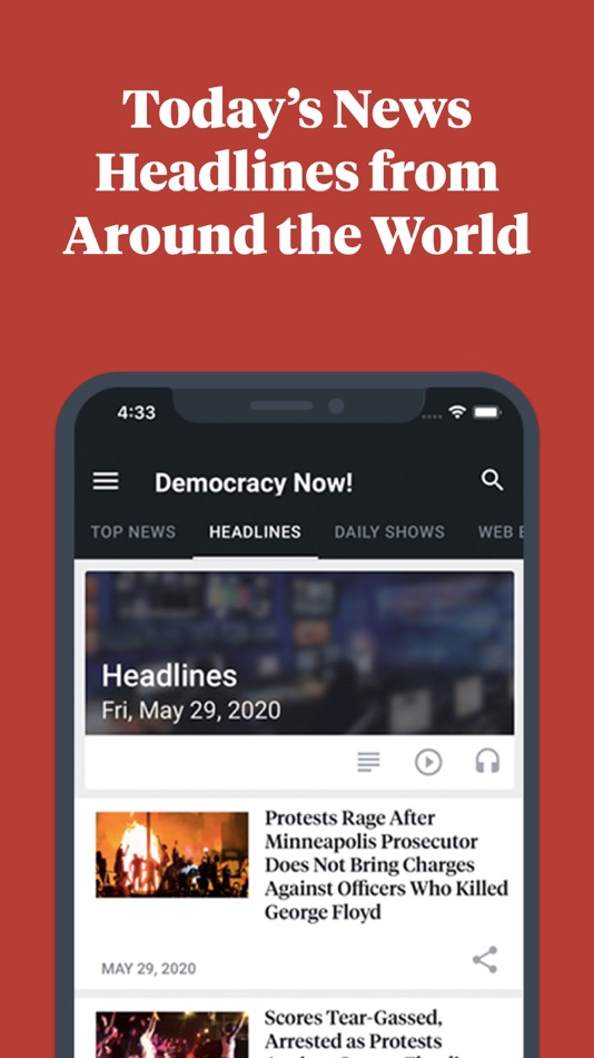 #2. Democracy Now! (iOS) Podle: DEMOCRACY NOW PRODUCTIONS INC