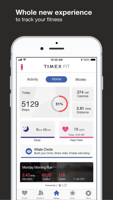 Timex Fit Screenshot
