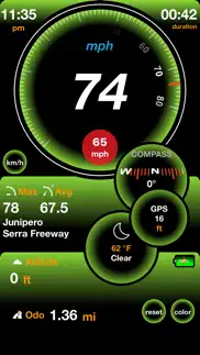 speedometer ⋙ iphone screenshot 3