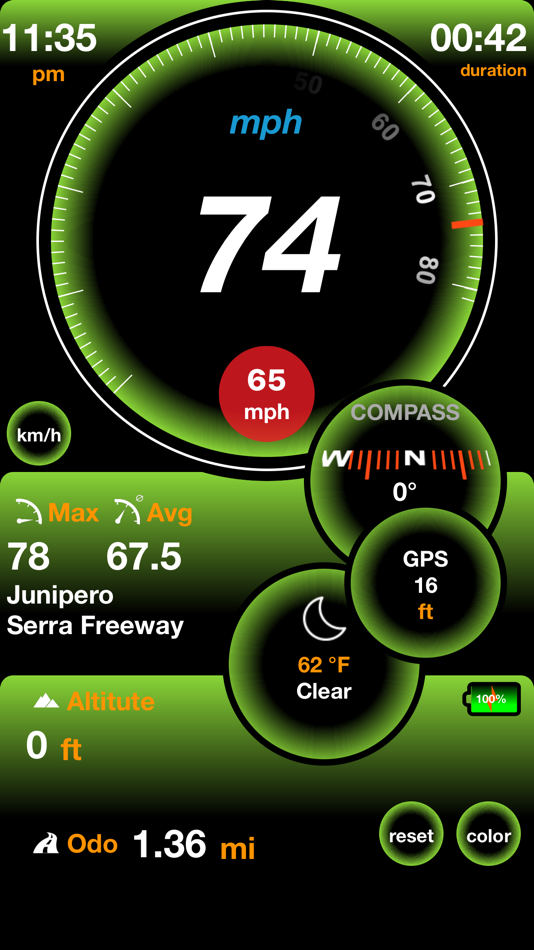 #3. Speedometer ⋙ (iOS) 由: UniCom Technology