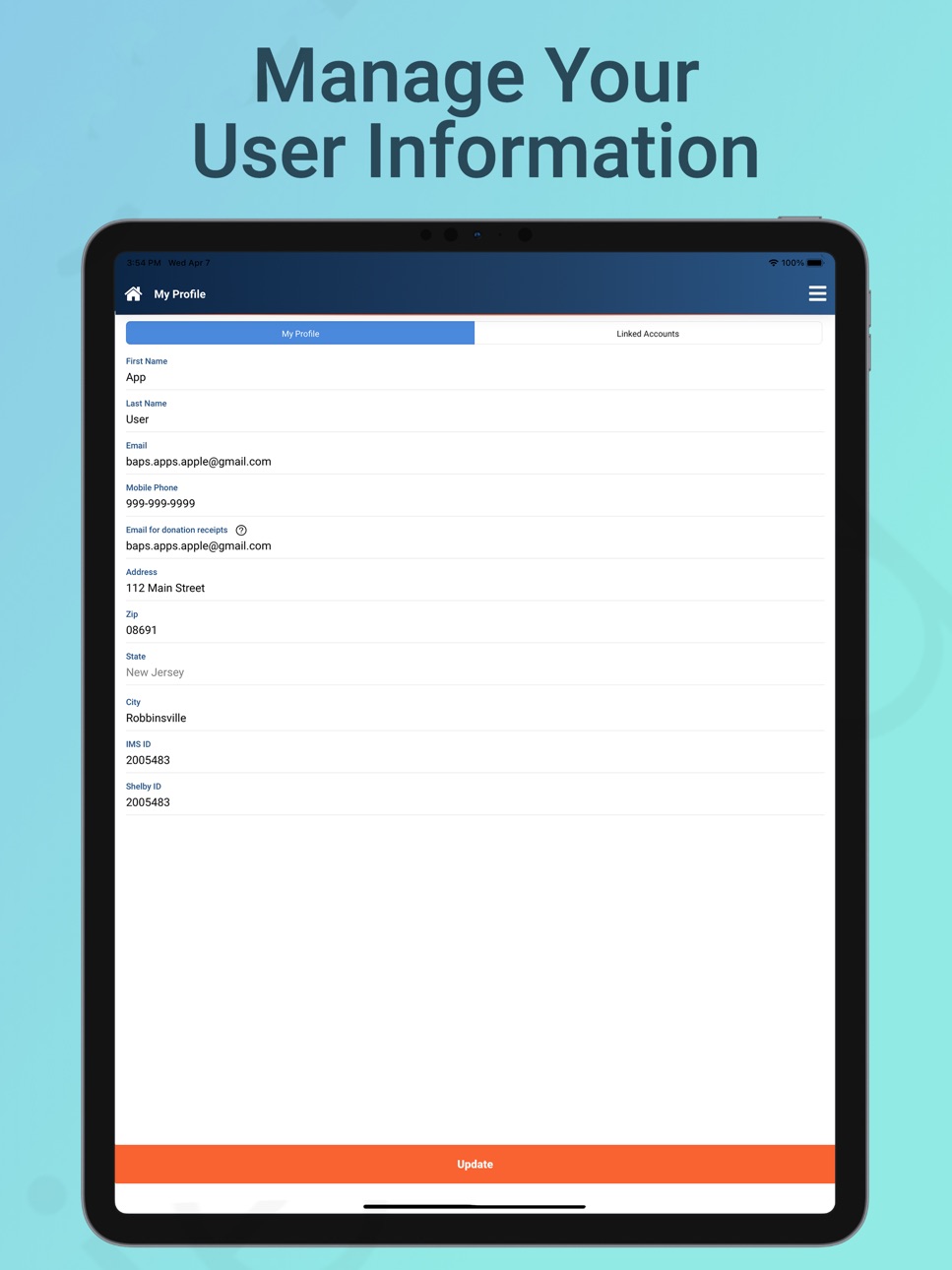 iPad screenshot