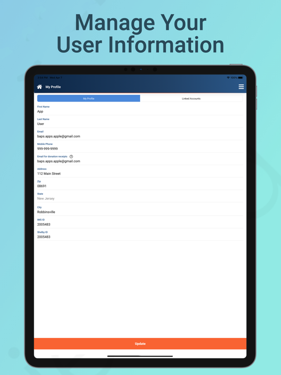 mySamarpan iPad screenshot 5 - Utilities app