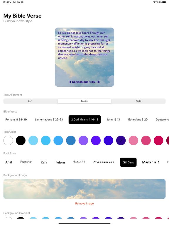 Screenshot #6 pour Bible Widget +