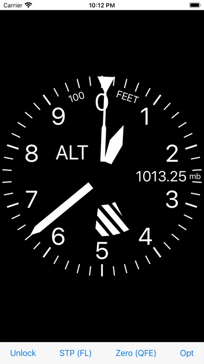 Altimeter for Aviators