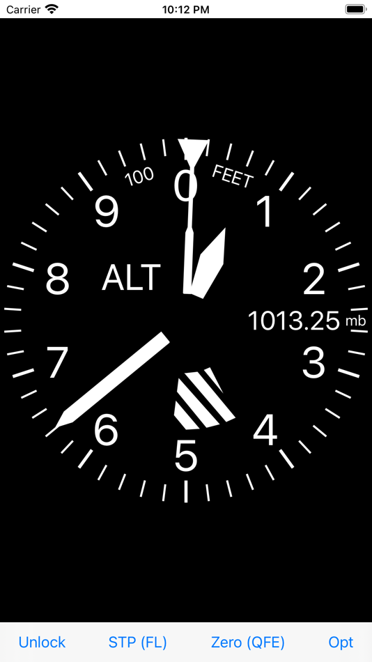 #1. Altimeter for Aviators (iOS) 由: STEARsoft