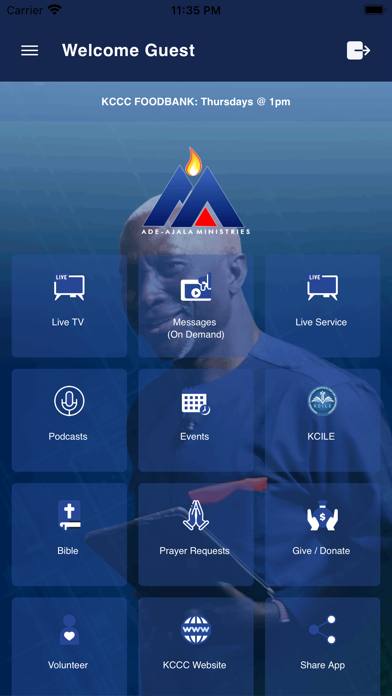 Ade-Ajala Ministries Screenshot