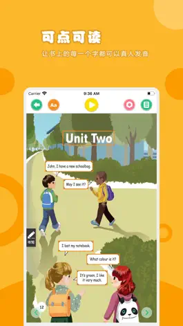 Game screenshot 英语四年级上册-人教版PEP小学英语点读教材 apk