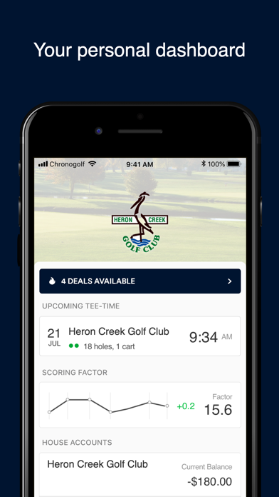 Screenshot #1 pour Heron Creek Golf Club