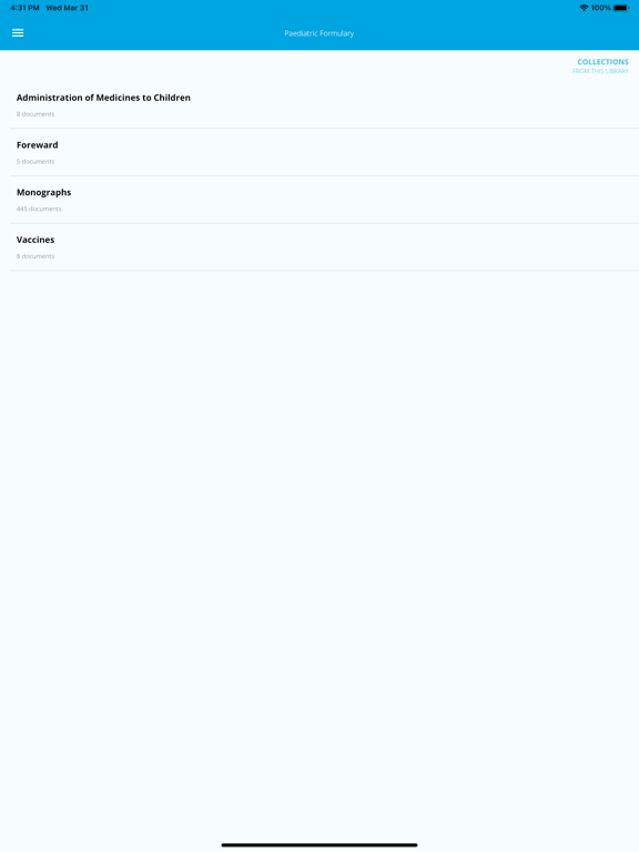 Screenshot #5 pour Paediatric Formulary
