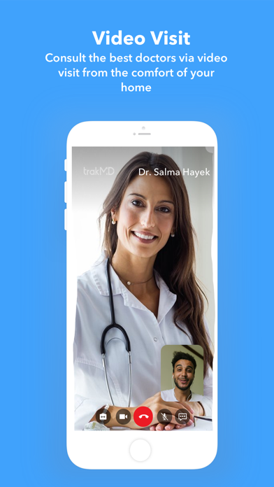 trakMD: Find & Book Doctors Screenshot