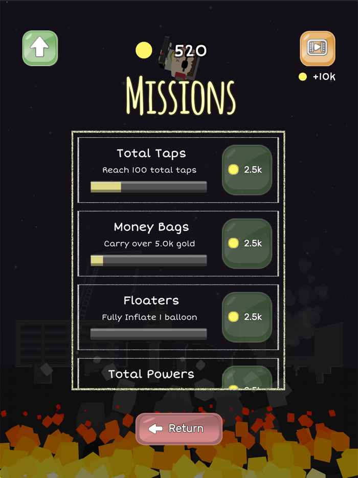 Dont Drop Dan Tap to survive