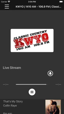 Game screenshot KWYO - Classic Country mod apk