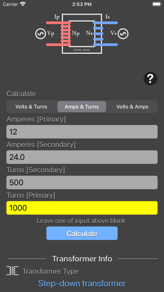 #8. Transformer Calculator Plus (iOS) 由: Nitrio