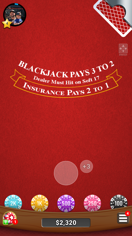 #3. Blackjack 21! - Casino Games (macOS) De: Lucky Jackpot Casino