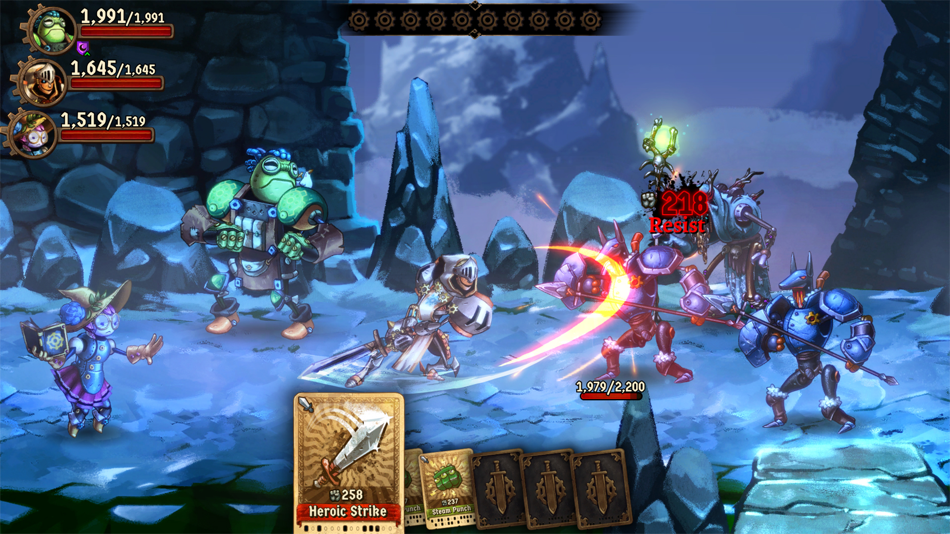 #1. SteamWorld Quest (iOS) 由: Image & Form International AB