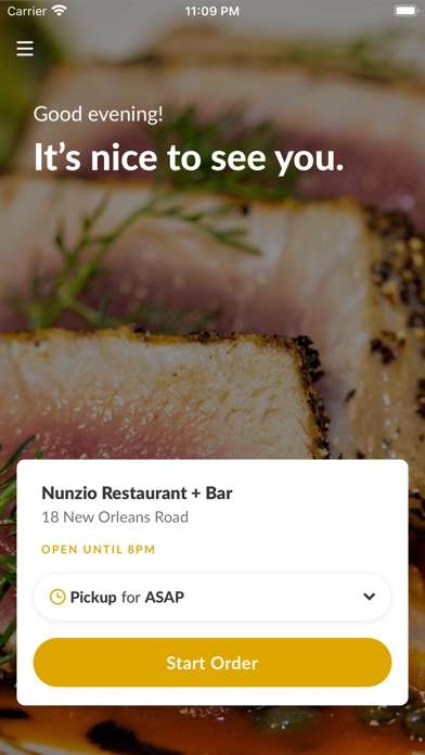 Nunzio Restaurant + Bar Screenshot