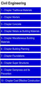 Civil Engineering-Basics screenshot #1 for iPhone