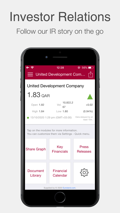 How to cancel & delete UDC Investor Relations from iphone & ipad 1