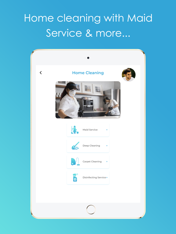 Cleany App iPad screenshot 3 - Business app