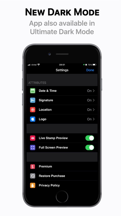 Photo Date & Time Stamp Camera screenshot-3