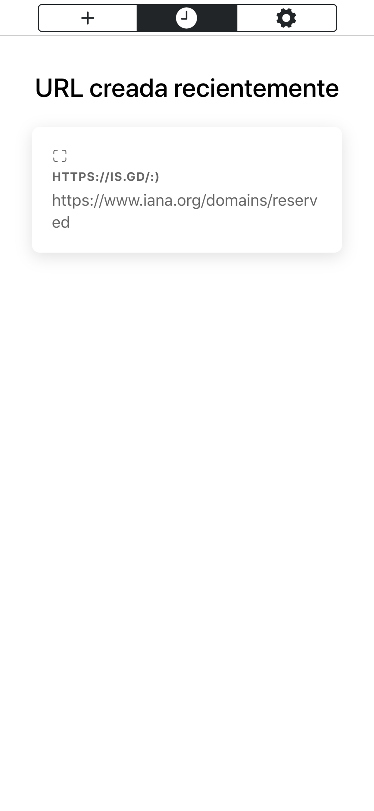 URL Shorterner