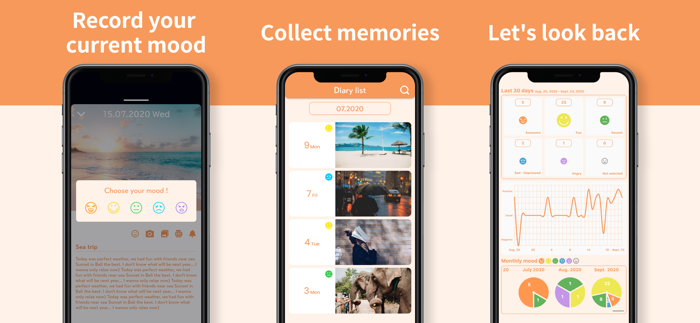 Mind Diary - simple calendar