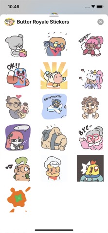 Butter Royale Stickersのおすすめ画像3