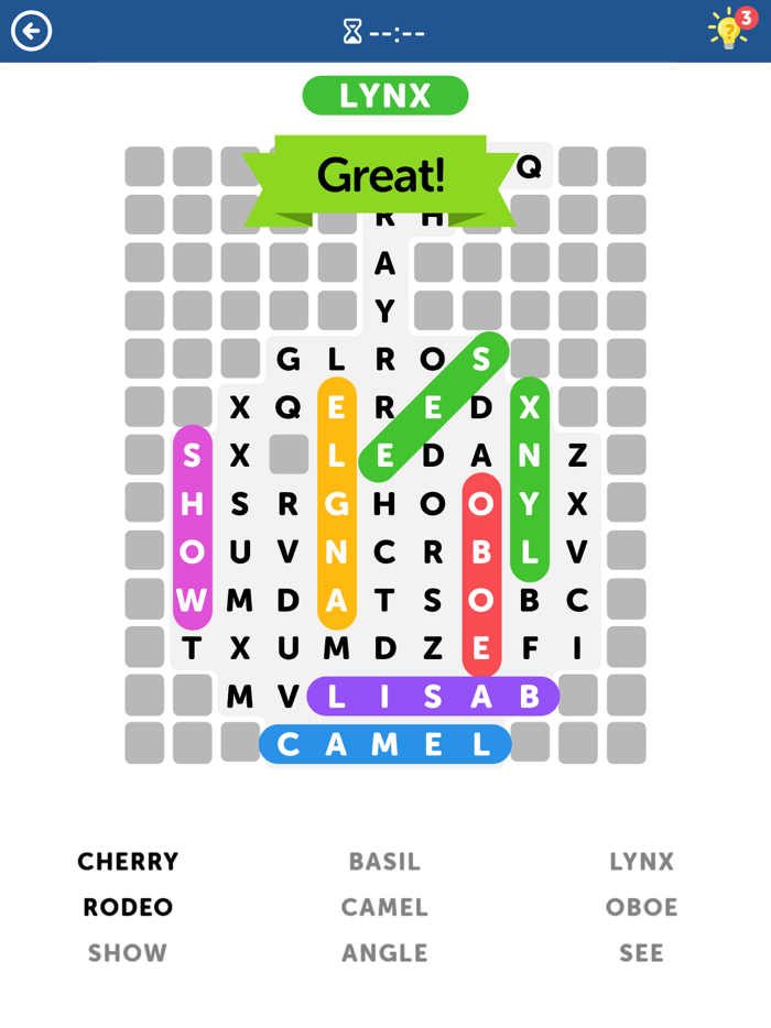 Word Search - Fun Word Puzzle