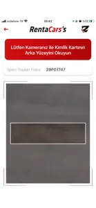 Rentacarss Kimlik screenshot #3 for iPhone