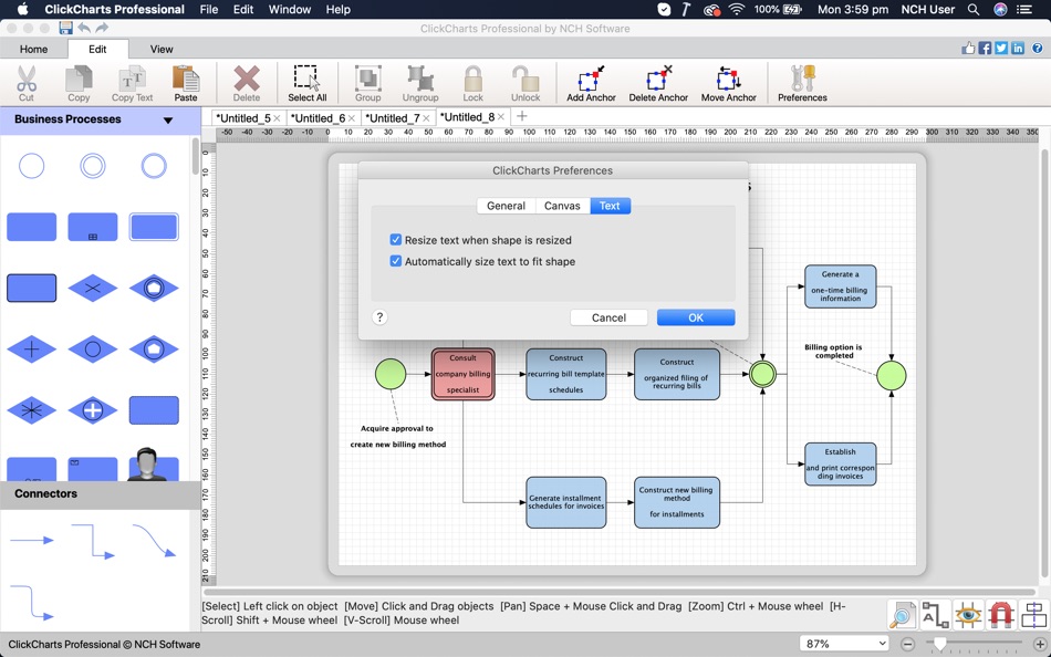 #8. ClickCharts Professional (macOS) 由: NCH Software