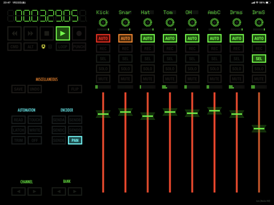 MiniControl iPad app afbeelding 4