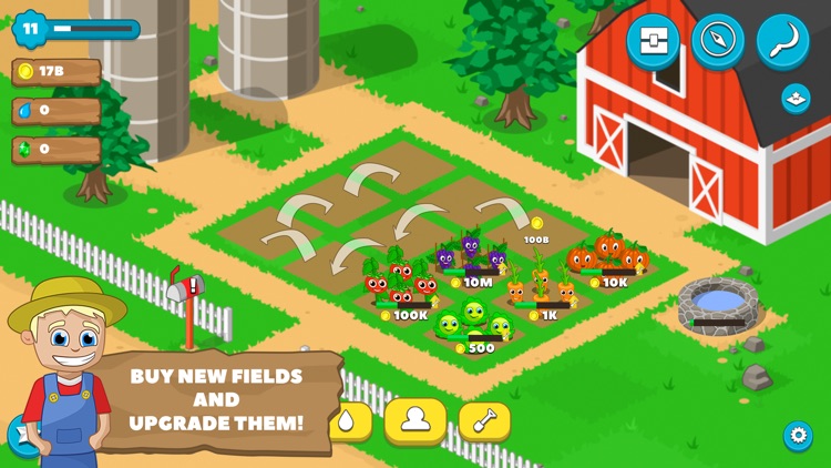 Farm and Fields - Idle Tycoon