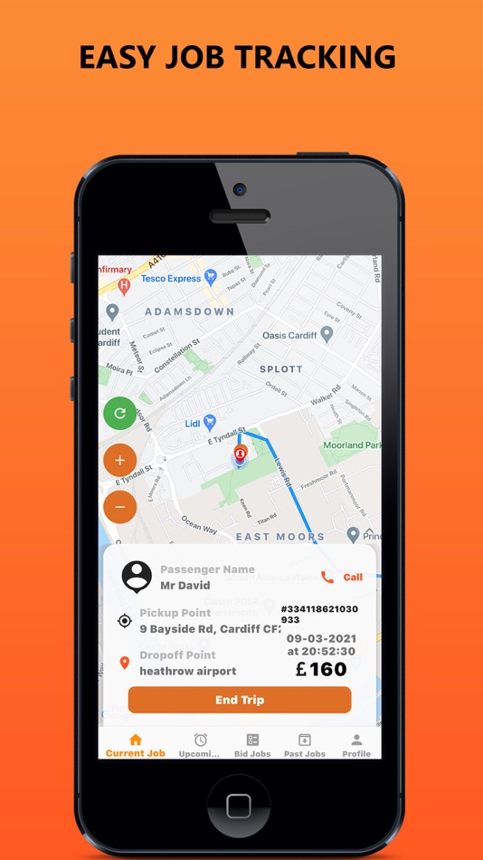 #5. Taxi2Cardiff (iOS) 由: Muhammad Abid