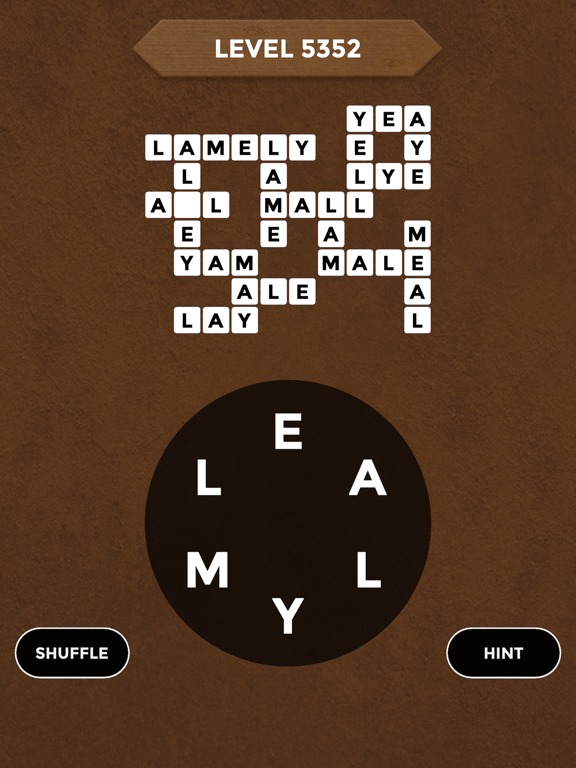 Screenshot #5 pour WoodWords - Cross Word Game