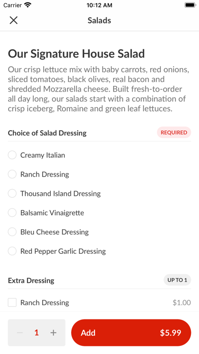 Bella's Pizzeria Screenshot 4 - AppWisp.com Bella's Pizzeria Screenshot 4 - AppWisp.com